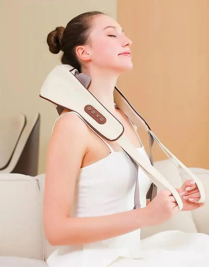 Neck Shoulder Massager – Multi-Mode Deep Tissue Shiatsu Kneading Device - ZOOMNSTORE
