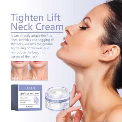 Neck Tightening Cream - Nourishing Anti-Aging Moisturizer for Elasticity and Brightness - ZOOMNSTORE