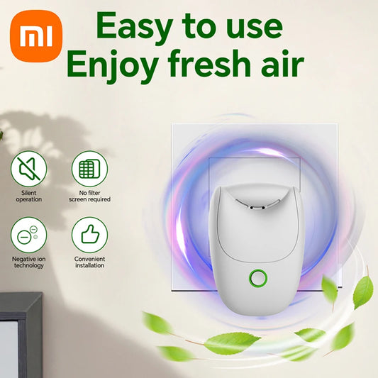 Xiaomi Compact USB Air Purifier - Negative Ion Odor  Smoke Eliminator for Rooms - ZOOMNSTORE