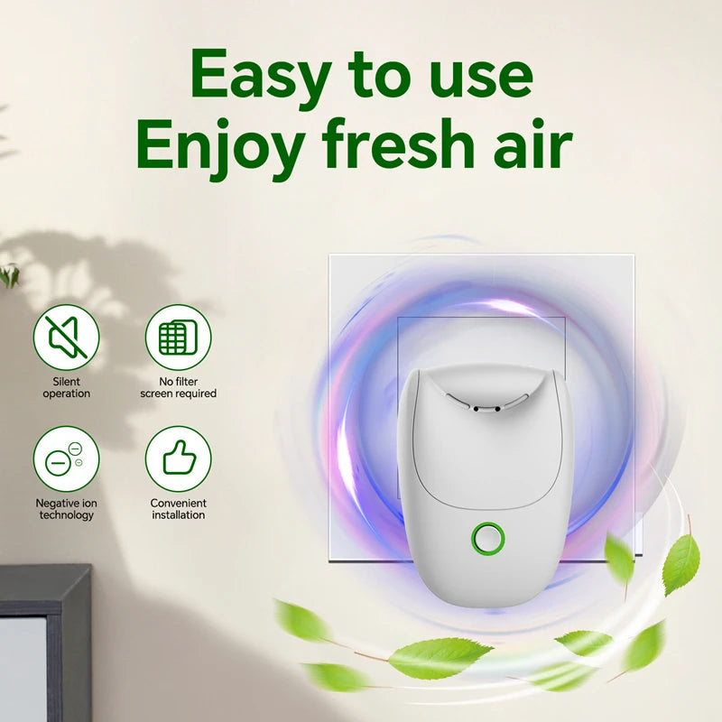 Xiaomi Compact USB Air Purifier - Negative Ion Odor  Smoke Eliminator for Rooms - ZOOMNSTORE