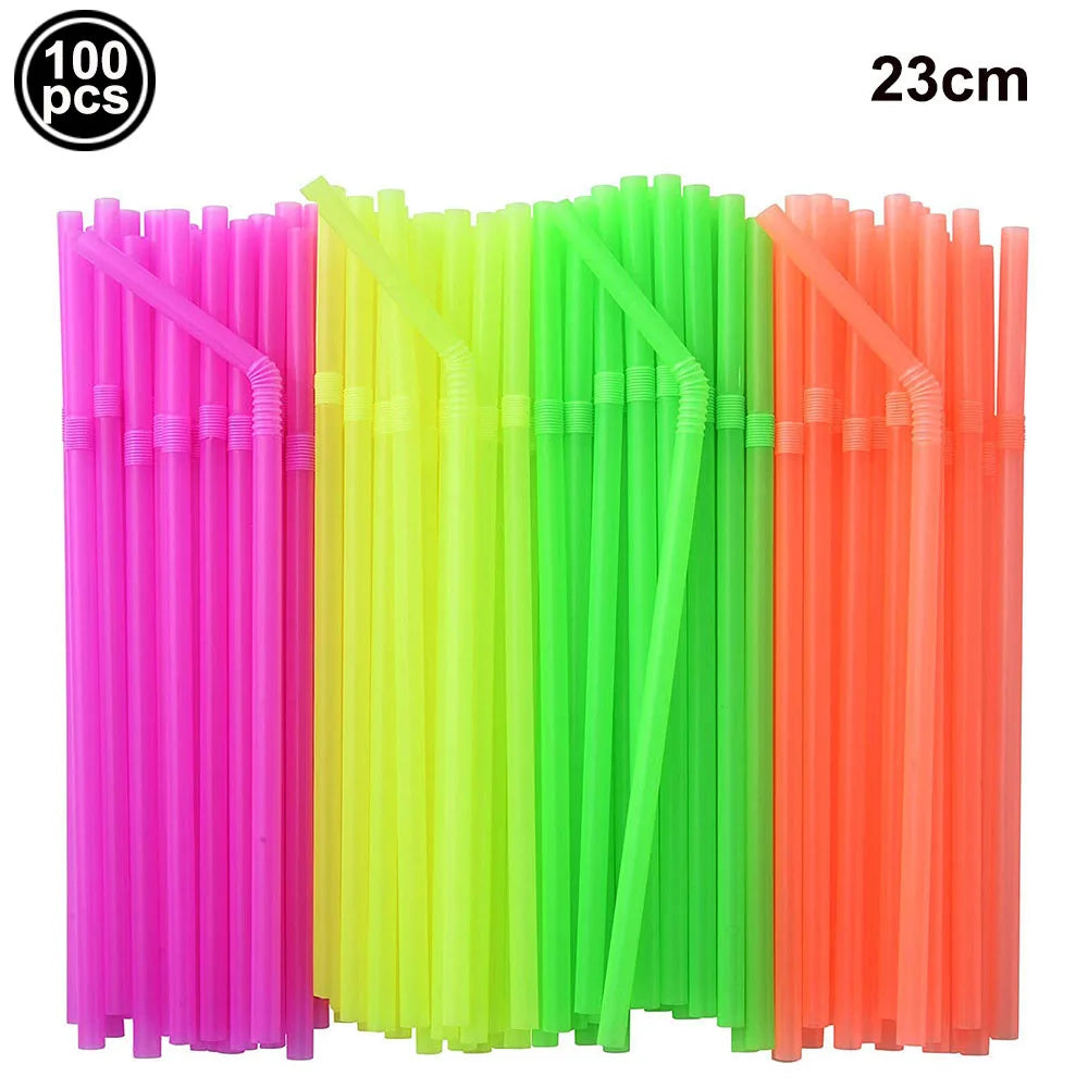 Neon Glow Birthday Party Supplies - Disposable Plates Napkins  Cups for Kids - ZOOMNSTORE