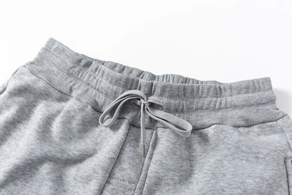 New Men's Sweatpants Spring Autumn Fleece Pants Sportswear Pants Casual Drawstring Pockets Trousers Oversize Sweatpants For Men - ZOOMNSTORE