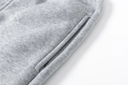 New Men's Sweatpants Spring Autumn Fleece Pants Sportswear Pants Casual Drawstring Pockets Trousers Oversize Sweatpants For Men - ZOOMNSTORE