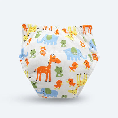 Newborn Training Pants - Reusable Cloth Diapers Baby Training Shorts Washable Underwear - ZOOMNSTORE