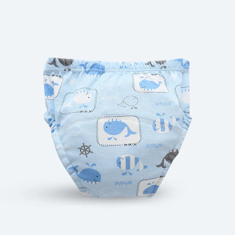 Newborn Training Pants - Reusable Cloth Diapers Baby Training Shorts Washable Underwear - ZOOMNSTORE