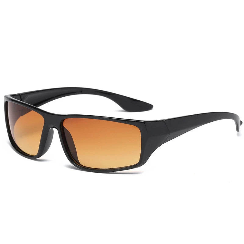 Night Vision Glasses - Anti-Glare Yellow Lens Sunglasses for Men  Women UV400 - ZOOMNSTORE