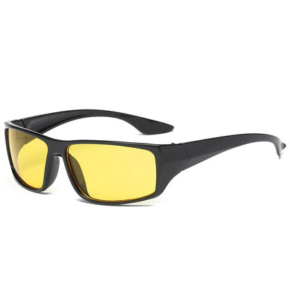 Night Vision Glasses - Anti-Glare Yellow Lens Sunglasses for Men  Women UV400 - ZOOMNSTORE
