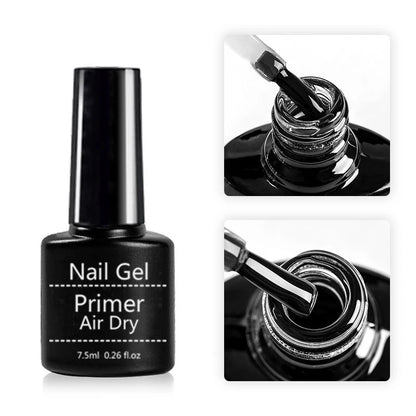 No-Acid Primer Nail Set - Gel Nail Polish Base Coat & Soak Off Gel Kit Combo - ZOOMNSTORE