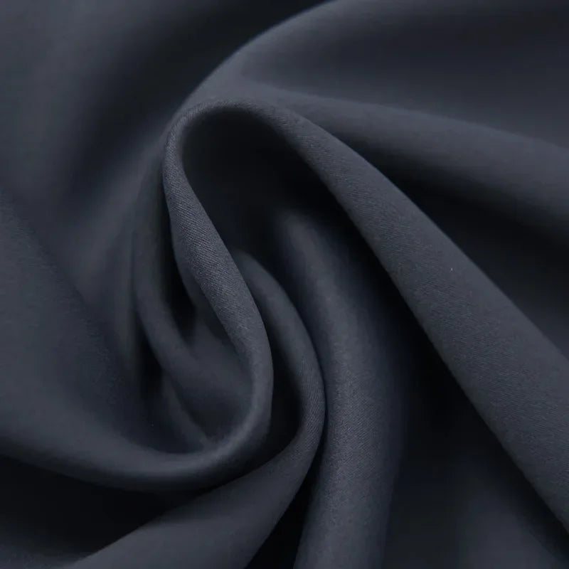 No-Drill Blackout Curtains - Modern Short Curtains for Bay Windows and Doors - ZOOMNSTORE