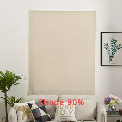 No-Drill Blackout Curtains - Modern Short Curtains for Bay Windows and Doors - ZOOMNSTORE