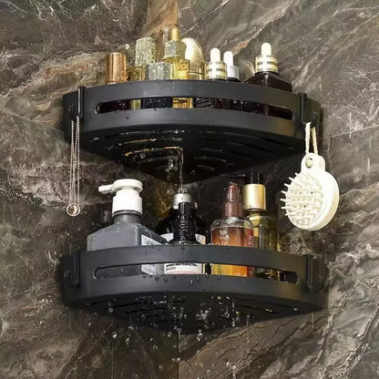 No Drill Waterproof Shower Shelf - Strong Adhesive Bathroom Organizer for Shampoo  Towels - ZOOMNSTORE