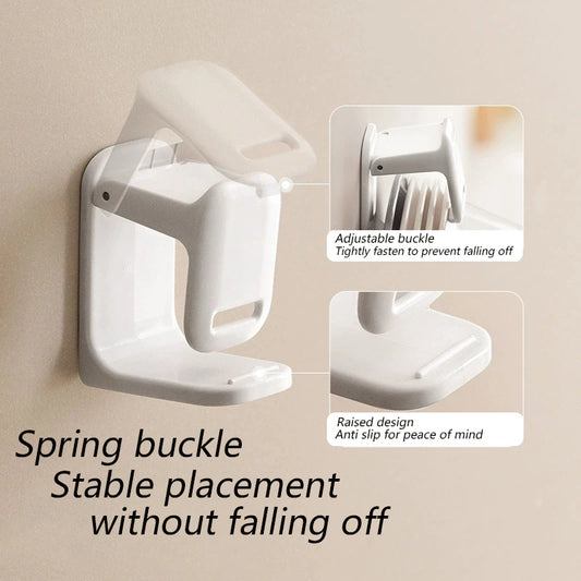 Adjustable No-Drill Wall-Mounted Basin Hook - Space-Saving Bathroom Storage Rack - ZOOMNSTORE