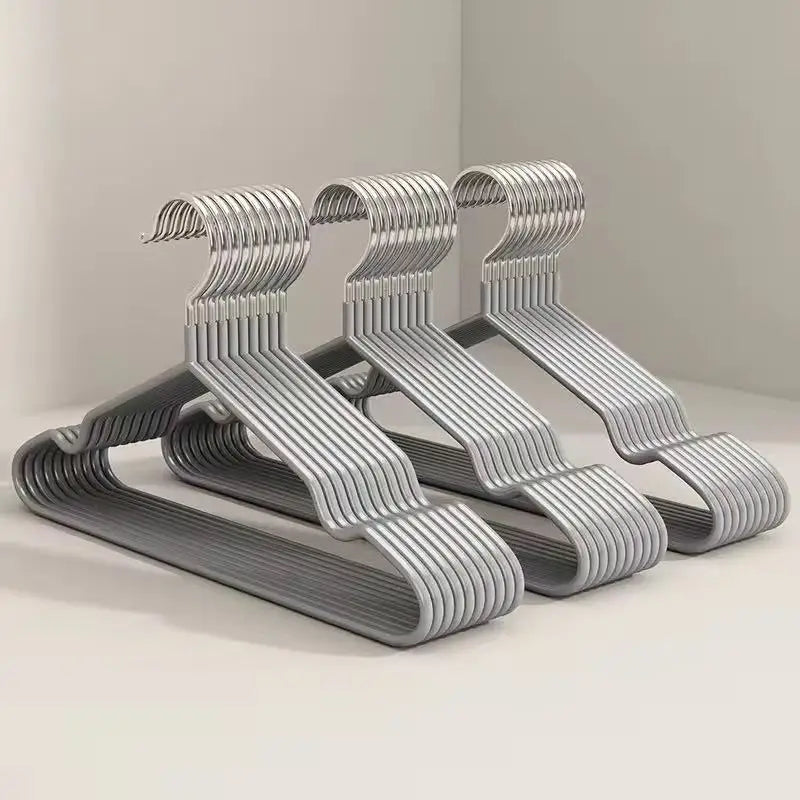 Non Slip Clothes Hangers – Thick Metal Garment Organizer With Hooks For Wardrobe Storage - ZOOMNSTORE