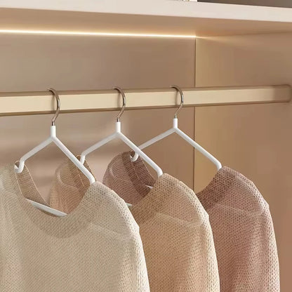 Non Slip Clothes Hangers – Thick Metal Garment Organizer With Hooks For Wardrobe Storage - ZOOMNSTORE