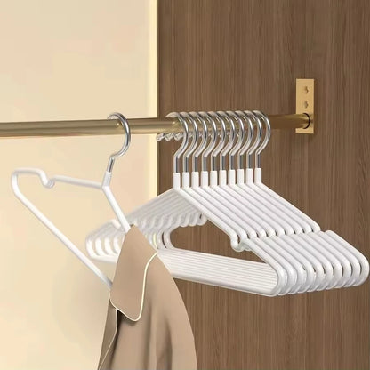 Non Slip Clothes Hangers – Thick Metal Garment Organizer With Hooks For Wardrobe Storage - ZOOMNSTORE