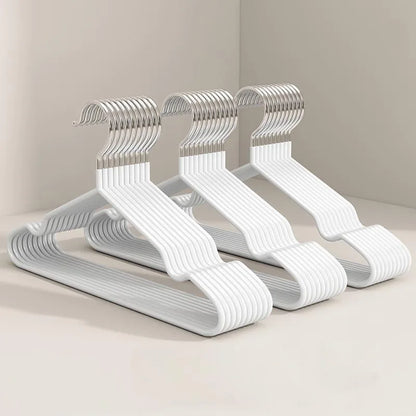 Non Slip Clothes Hangers – Thick Metal Garment Organizer With Hooks For Wardrobe Storage - ZOOMNSTORE