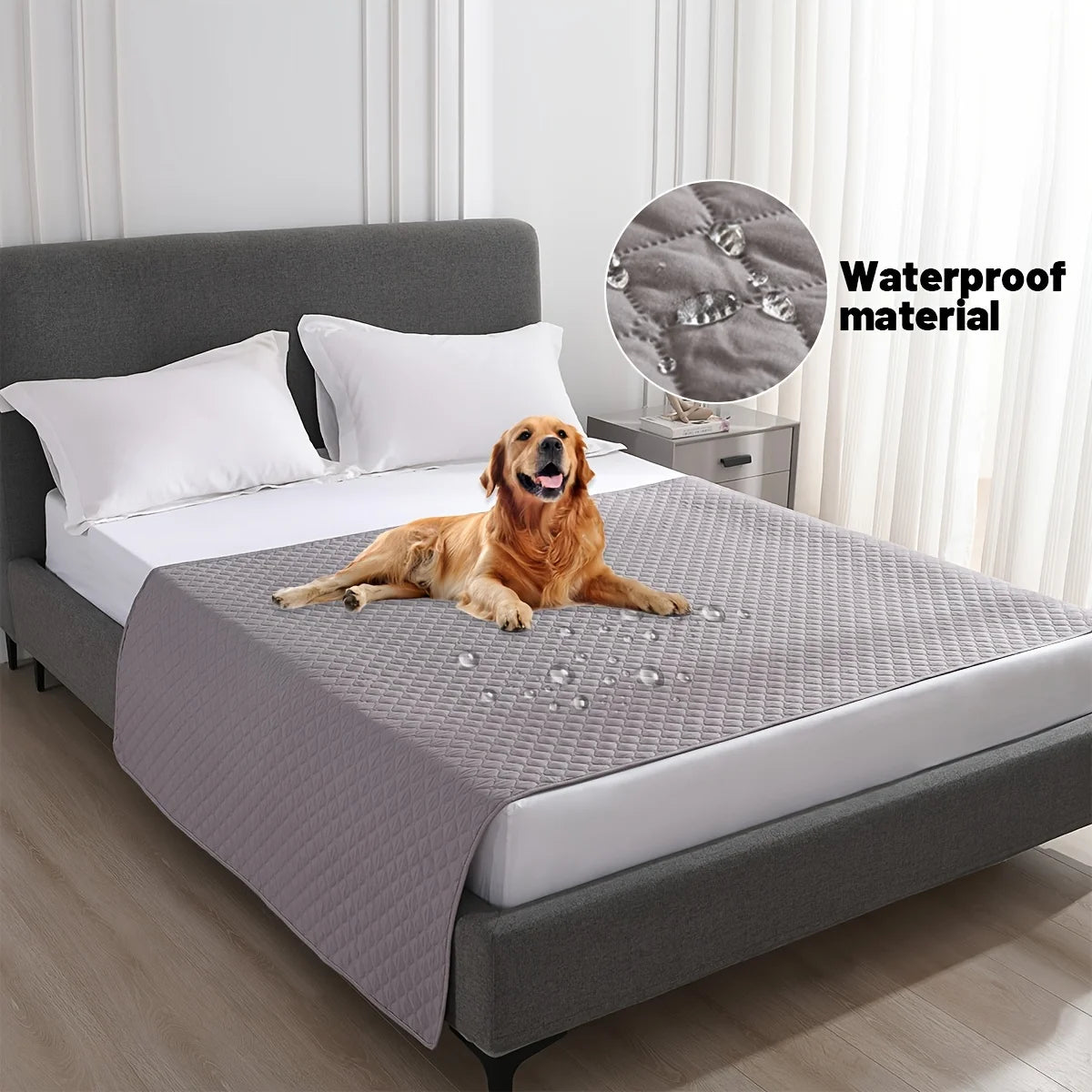 Anti-Leak Non-Slip Dog Bed Cover - Pet Blanket  Sofa Protector for Cats and Dogs - ZOOMNSTORE