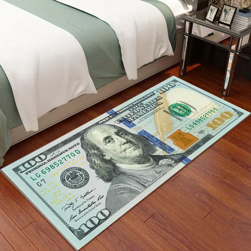 Non Slip Floor Mat - Soft Crystal Velvet Rectangular Bedroom Rug | Waterproof, Fade Resistant - ZOOMNSTORE
