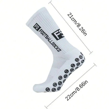 Non Slip Grip Socks – Men’s & Women’s Soccer, Cycling & Hiking Shockproof Crew Socks - ZOOMNSTORE