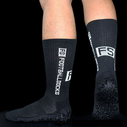 Non Slip Grip Socks – Men’s & Women’s Soccer, Cycling & Hiking Shockproof Crew Socks - ZOOMNSTORE