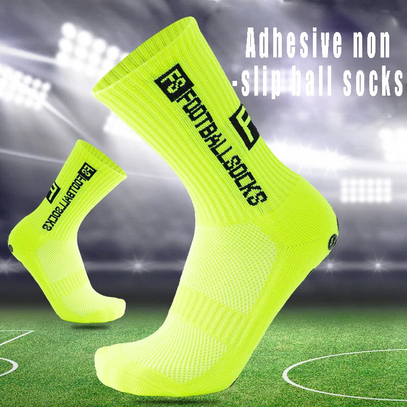 Non Slip Grip Socks – Men’s & Women’s Soccer, Cycling & Hiking Shockproof Crew Socks - ZOOMNSTORE