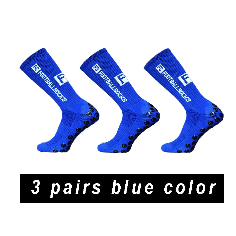 Non Slip Grip Socks – Men’s & Women’s Soccer, Cycling & Hiking Shockproof Crew Socks - ZOOMNSTORE