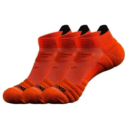 Non Slip Running Socks – 3Pair Towel Bottom Quick Drying Fitness Sports Socks - ZOOMNSTORE