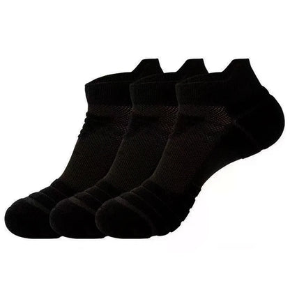 Non Slip Running Socks – 3Pair Towel Bottom Quick Drying Fitness Sports Socks - ZOOMNSTORE