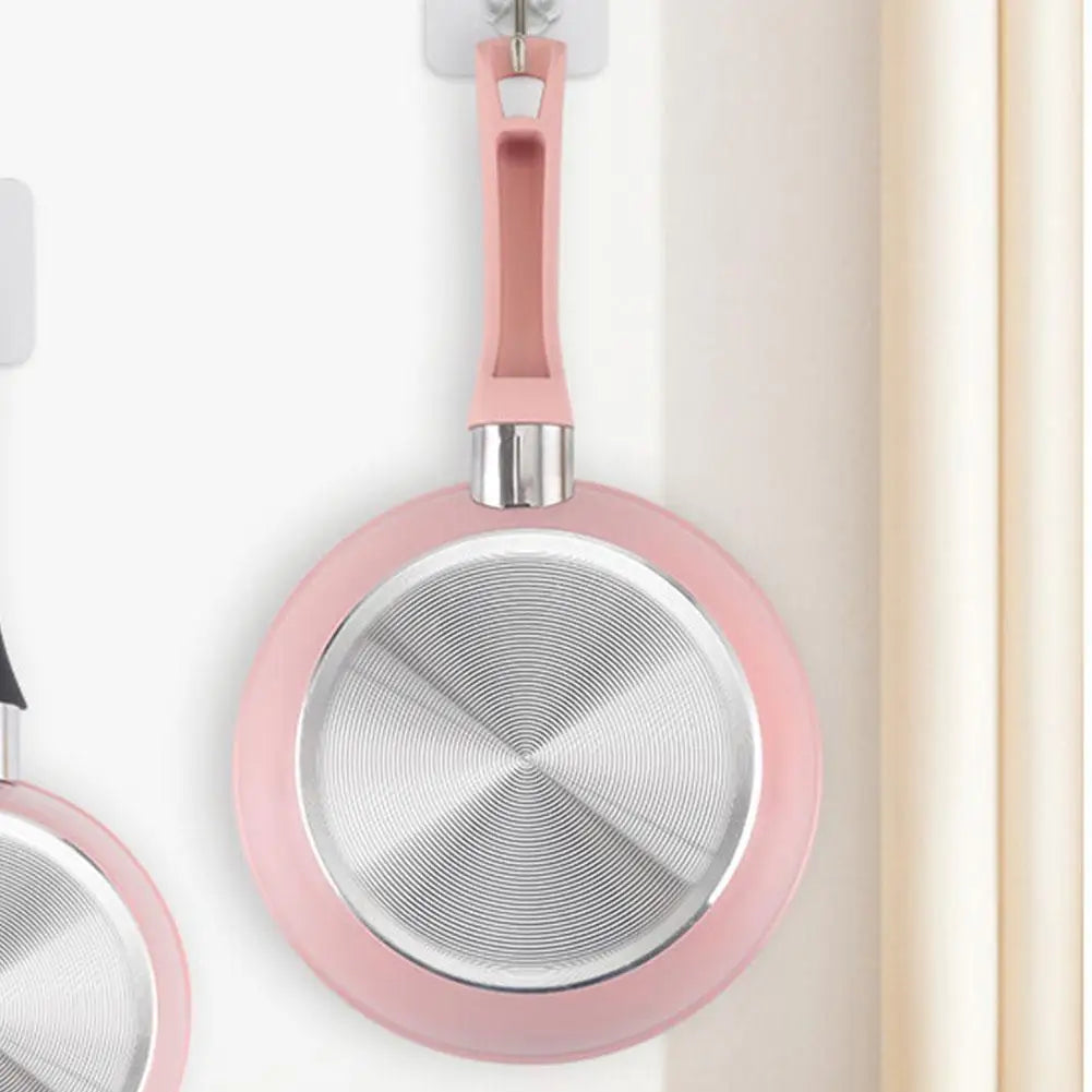 Non Stick Frying Pan | Durable Nonstick Skillet - Easy Clean Pink Cooking Pan - ZOOMNSTORE