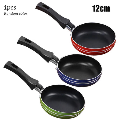 Non Stick Frying Pan - Mini Omelette Pan with Easy Grip Handle, Stainless Steel - ZOOMNSTORE