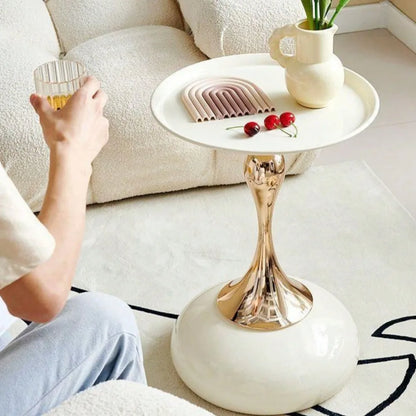 Nordic High-End Sofa Side Table - Mini Coffee Table for Living Room and Balcony - ZOOMNSTORE