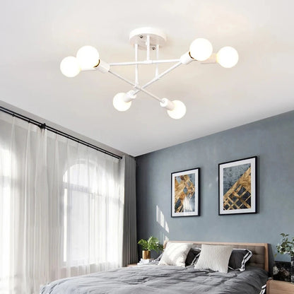 Nordic Minimalist LED Pendant Light - Black Gold Chandelier for Bedrooms  Living Rooms - ZOOMNSTORE