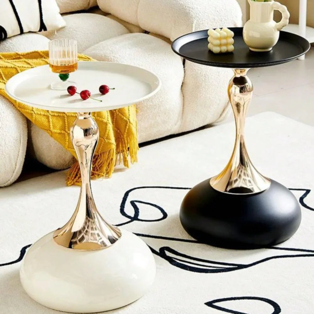 Nordic High-End Sofa Side Table - Mini Coffee Table for Living Room and Balcony - ZOOMNSTORE