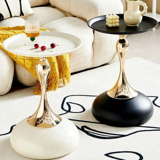 Nordic High-End Sofa Side Table - Mini Coffee Table for Living Room and Balcony - ZOOMNSTORE