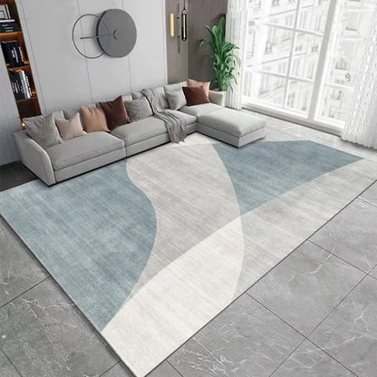 Nordic Velvet Carpet - Modern Area Rug | Large Non-Slip Living Room Rug - ZOOMNSTORE