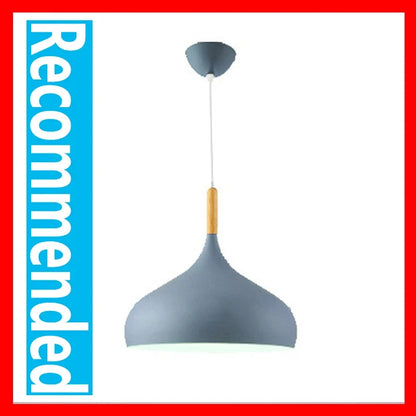 Nordic Wooden Chandelier - LED Pendant Light for Bedroom  Living Room - ZOOMNSTORE