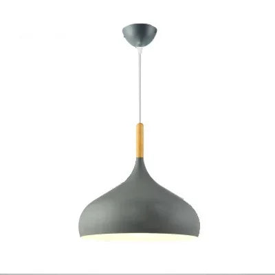 Nordic Wooden Chandelier - LED Pendant Light for Bedroom  Living Room - ZOOMNSTORE