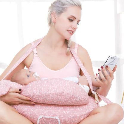 2020 Multifunction Nursing Pillow Halter With Shoulder Strap Baby Pillow Newborn Cartoon Baby Shaping Pillow Soft Feeding Pillow - ZOOMNSTORE