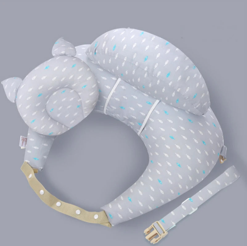 2020 Multifunction Nursing Pillow Halter With Shoulder Strap Baby Pillow Newborn Cartoon Baby Shaping Pillow Soft Feeding Pillow - ZOOMNSTORE