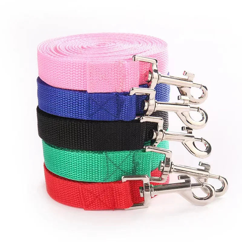 Nylon Dog Leash - Adjustable Length for Small to Medium Dogs and Cats - ZOOMNSTORE