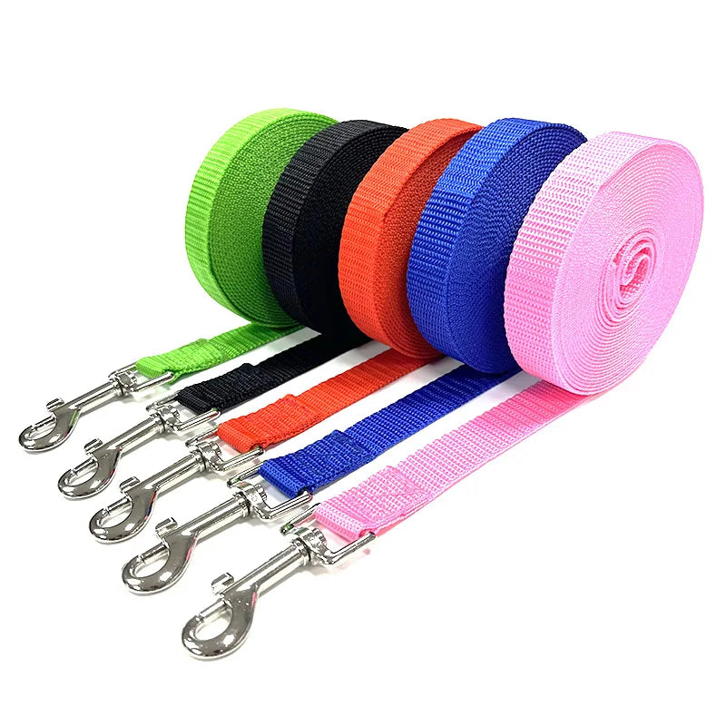 Nylon Dog Training Leash - 15M to 30M Long Pet Lead for Small  Large Dogs - ZOOMNSTORE