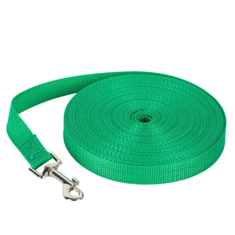 Nylon Dog Training Leash - 15M to 30M Long Pet Lead for Small  Large Dogs - ZOOMNSTORE