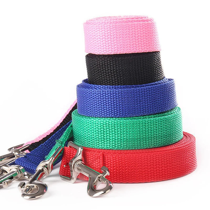 Nylon Dog Training Leash - Durable Walking Rope for Small  Large Dogs 15M to 10M - ZOOMNSTORE