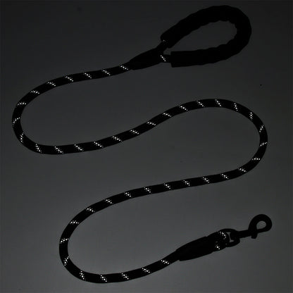 Nylon Reflective Dog Leash - 15m Soft Handle for Small to Large Dogs - ZOOMNSTORE