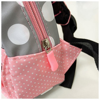 Minnie Mouse Backpack - Kawaii Pink Schoolbag for Kids - ZOOMNSTORE