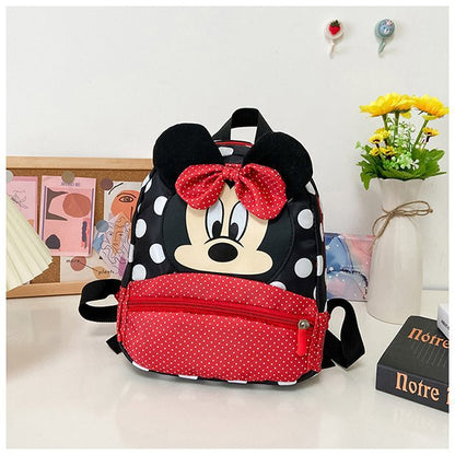 Minnie Mouse Backpack - Kawaii Pink Schoolbag for Kids - ZOOMNSTORE