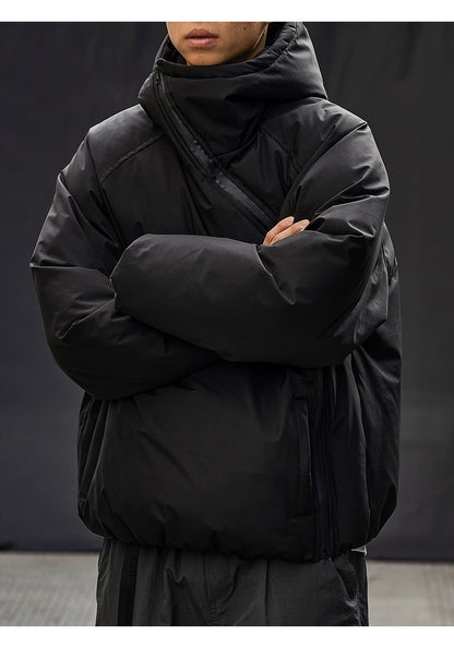 Winter Ski Parka Jacket Men Women Fashion Loose Padded Cotton Hooded Jacket Cityboy Streetwear Hoody Parkas Coat Outerwear