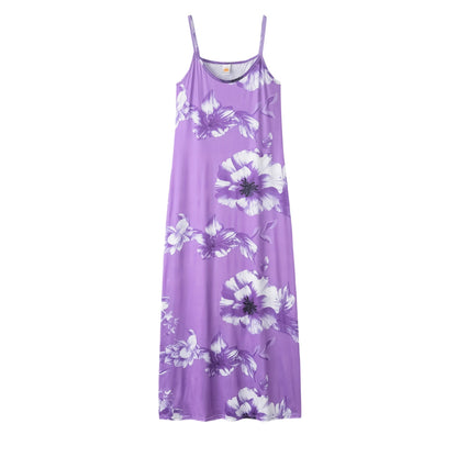 Hot Summer AmazoneBayNew Women's Clothing Sexy Low Cut Printed Floral Strap Dress