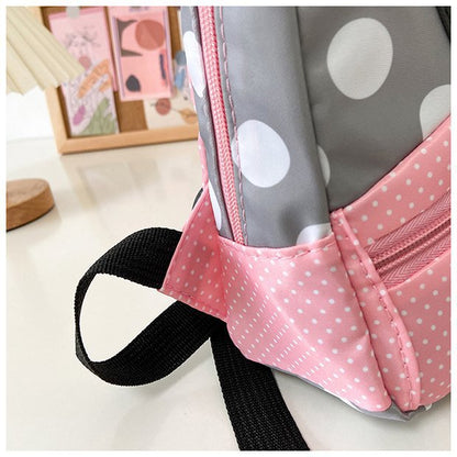 Minnie Mouse Backpack - Kawaii Pink Schoolbag for Kids - ZOOMNSTORE