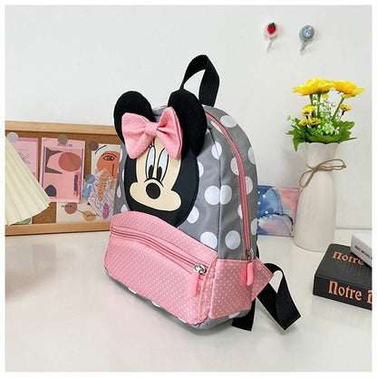 Minnie Mouse Backpack - Kawaii Pink Schoolbag for Kids - ZOOMNSTORE